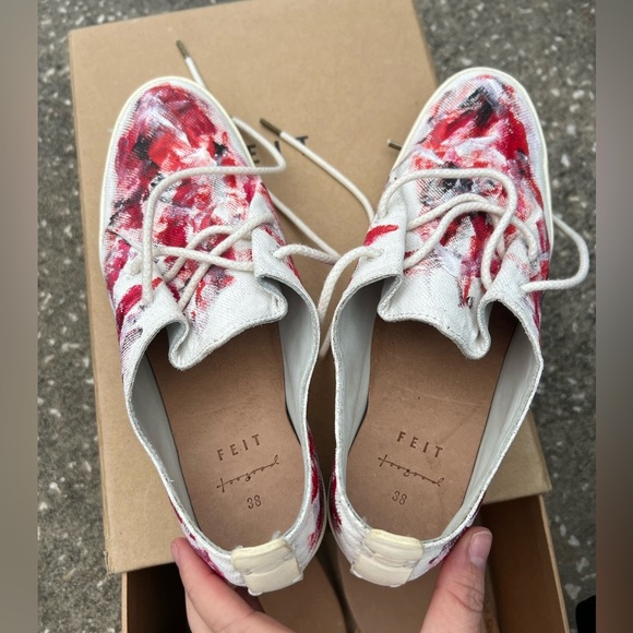 FEIT x Toogood The Artist Shoe Hand-painted - RARE 2/3 - size EU 38 (US 8) NWT - Picture 5 of 7
